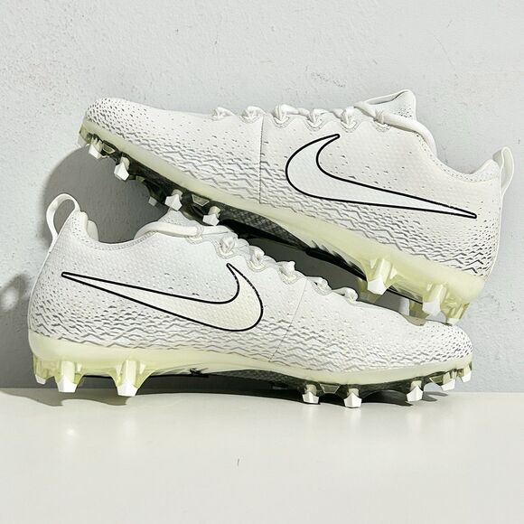 Nike Vapor Untouchable Pro “White Silver” Men’s Size 11.5 Football Cleats